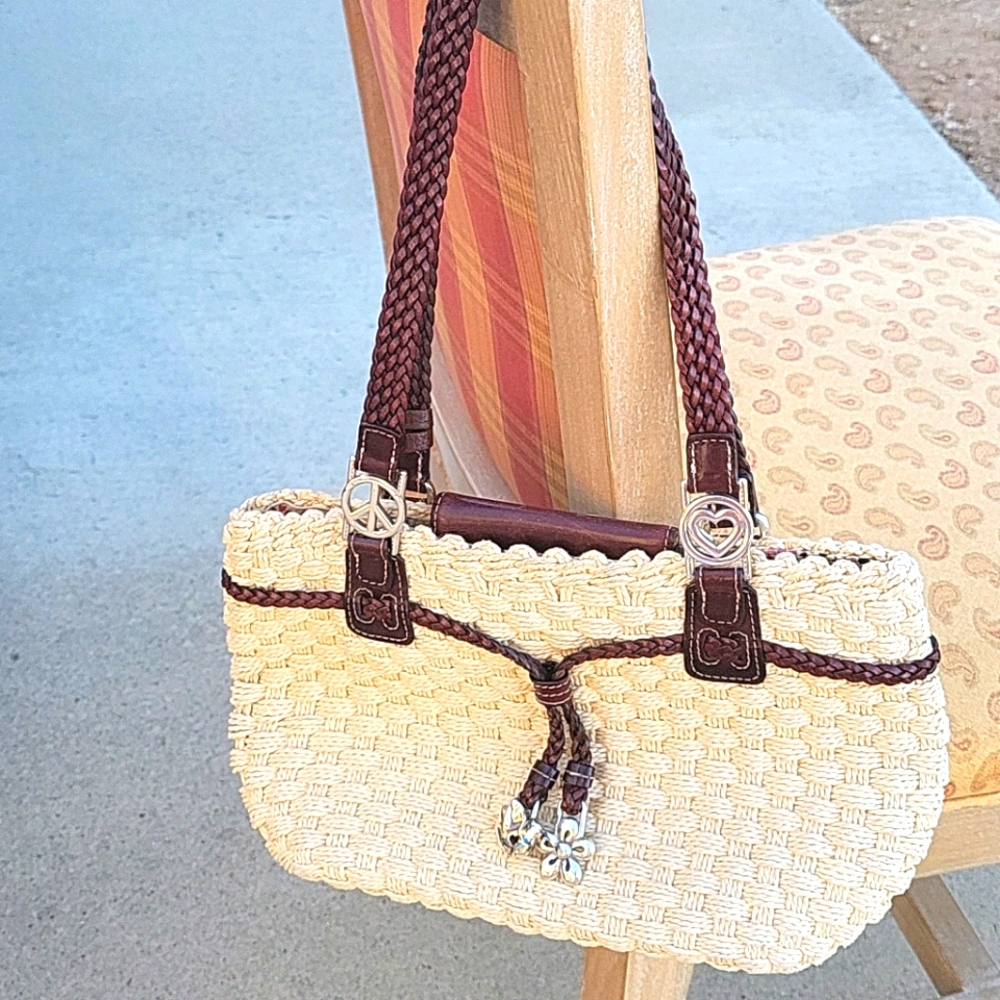 Brighton straw handbag